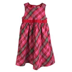 Gap Dress Toddler Girl s 5 Red Tartan Plaid Christmas‎ Holiday Sleeveless